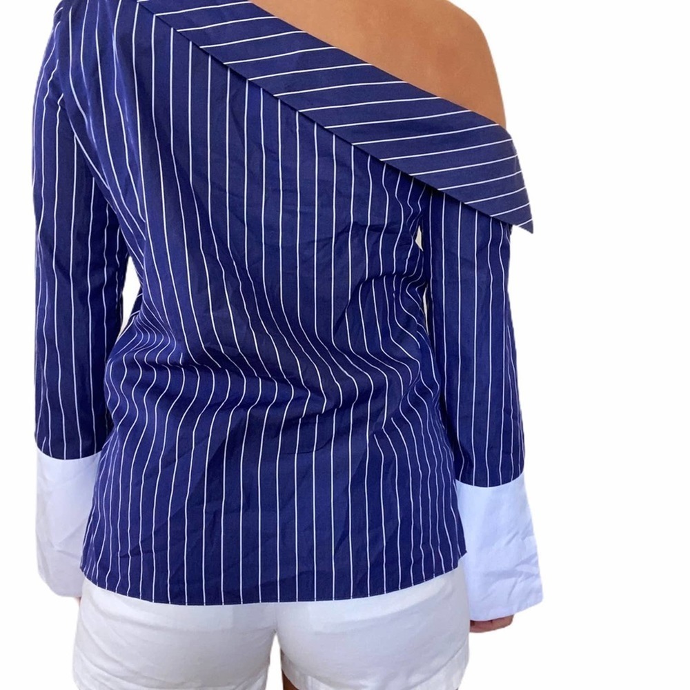AMMARA Cady Nautical Striped Blouse size XS - Picture 16 of 16